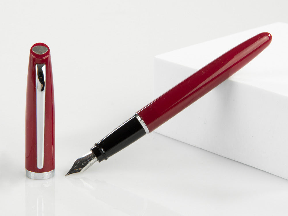 Stylo Aurora Style Paprika - Finitions Chromé - E12PR
