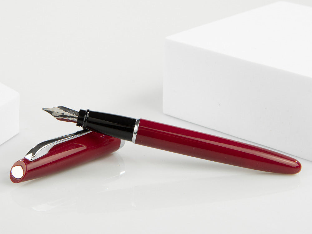 Stylo Aurora Style Paprika - Finitions Chromé - E12PR