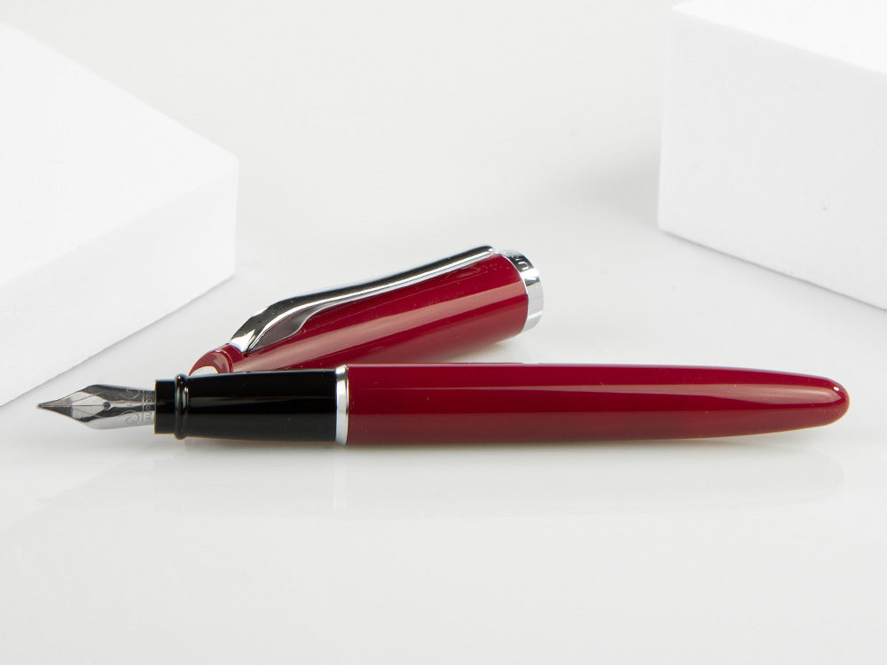 Stylo Aurora Style Paprika - Finitions Chromé - E12PR