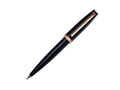 Stylo bille Aurora Style, Résine Noire, Attributs or, E40PN