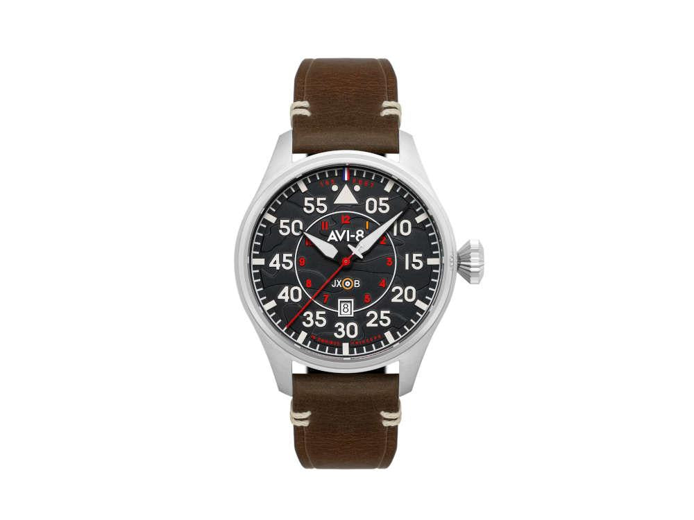 Montre Automatique AVI-8 Hawker Hurricane Clowes Wittering, Noir, AV-4097-01