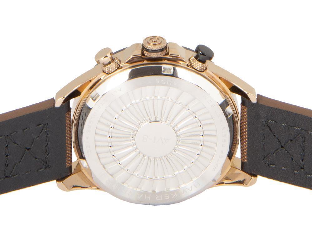 Montre à Quartz AVI-8 Hawker Harrier II, PVD Or, Noir, 43 mm, AV-4056-06