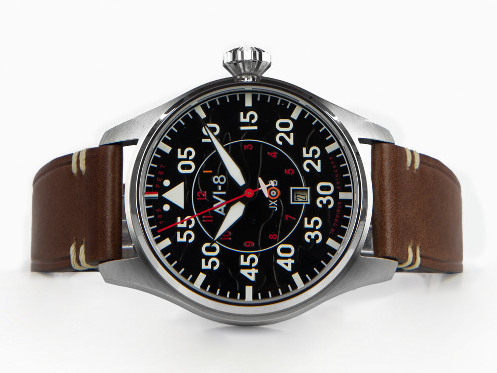 Montre Automatique AVI-8 Hawker Hurricane Clowes Wittering, Noir, AV-4097-01