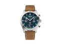 Montre à Quartz Alpina Startimer Pilot, 41 mm, Bleu, Jour, AL-372NW4S26
