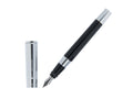 Stylo Plume Aurora TU, Résine, Attributs Chromés, Noir, T11CN