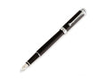 Stylo Plume Aurora Talentum Finesse - Résine Noire - D13N