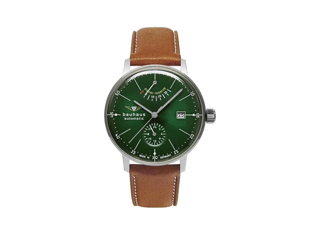 Montre Automatique Bauhaus Aviation Dessau, Vert, 41 mm, Miyota 9132, 2060-4
