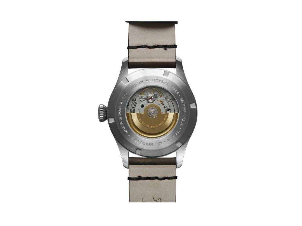 Montre Automatique Bauhaus Aviation Flight Cotrol, Beige, 42 mm, SW 220, 2756-5