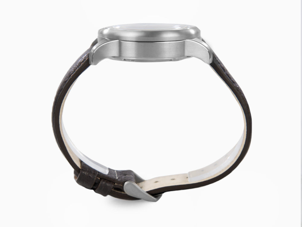 Montre Automatique Bauhaus Aviation, Titane, Beige, 42 mm, Jour, 2860-5