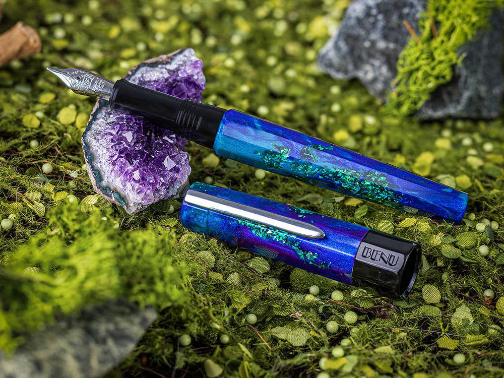 Stylo Plume Benu Euphoria Tropical Voyage, Bleu, 05.1.01.5.0