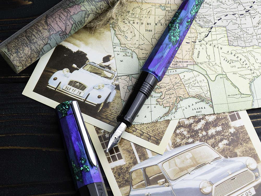 Stylo Plume Benu Euphoria Tropical Voyage, Bleu, 05.1.01.5.0