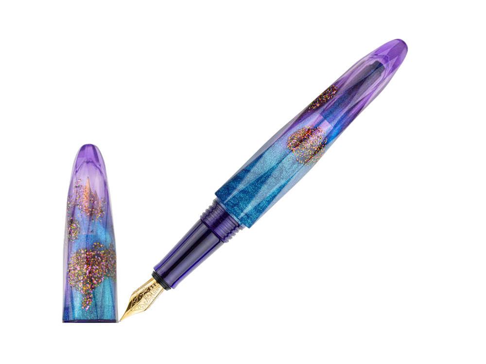 Stylo Plume Benu Briolette Amethyst Tide, Violet, 17.2.12.6.0