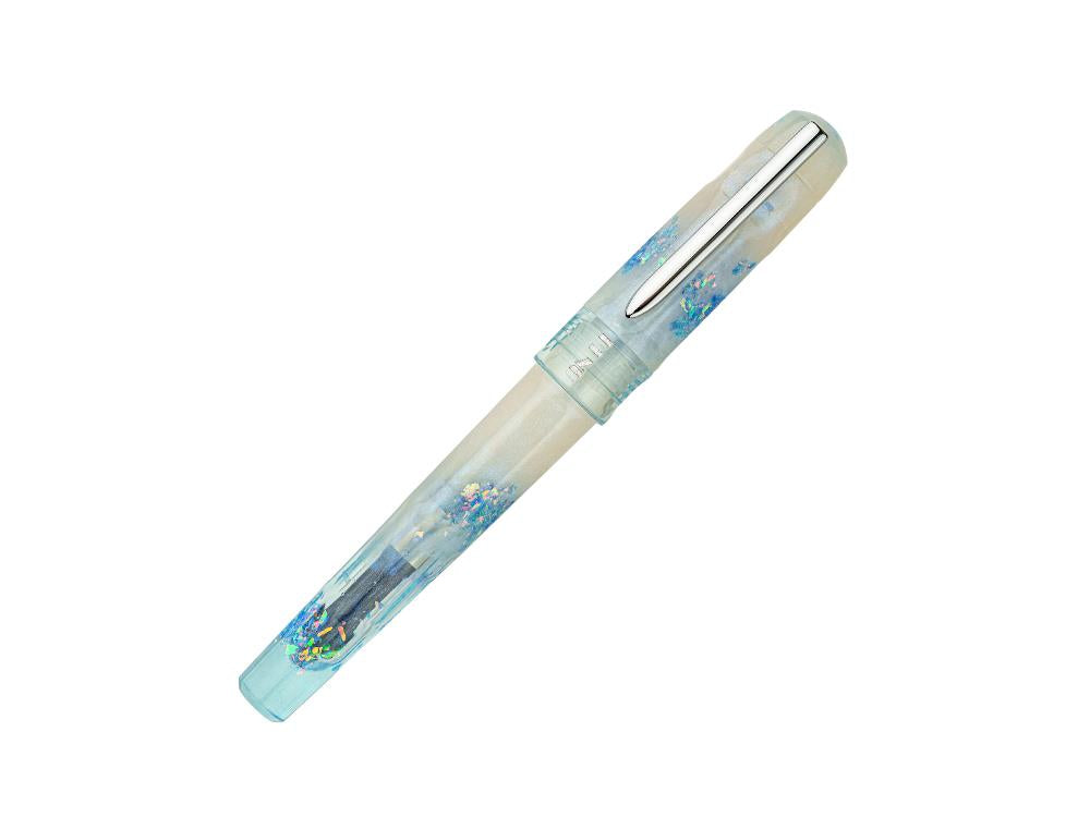 Stylo Plume Benu Talisman Moonstone, Acrylique, Bleu, 19.2.42.5.0