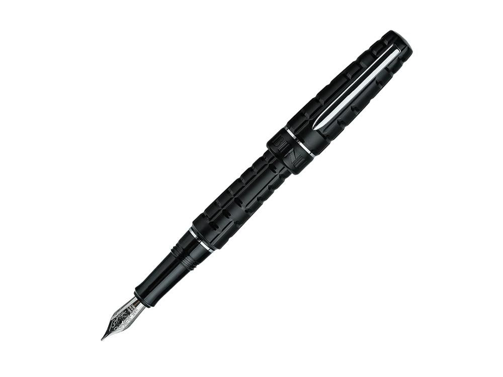 Stylo Plume Benu Tessera Onyx, Résine, Noir, 25.2.1.5.0