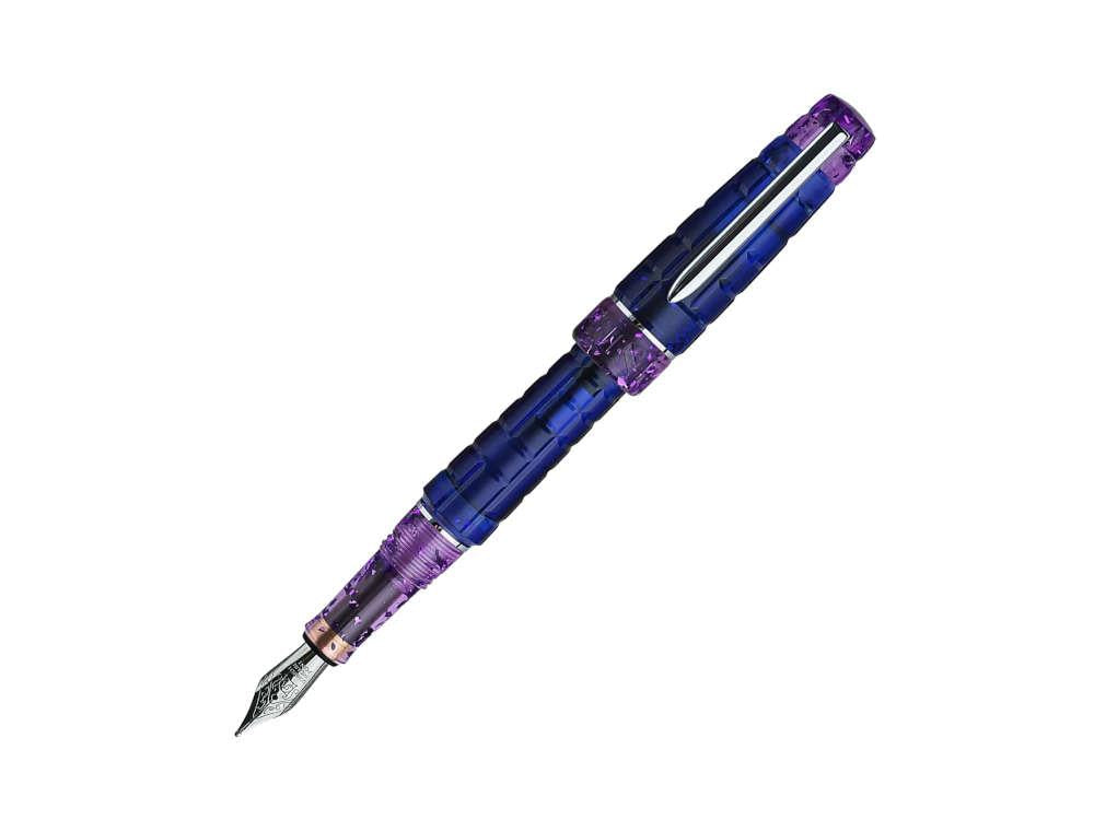 Stylo Plume Benu Tessera Tanzanite, Résine, Violet, 25.2.2.5.0