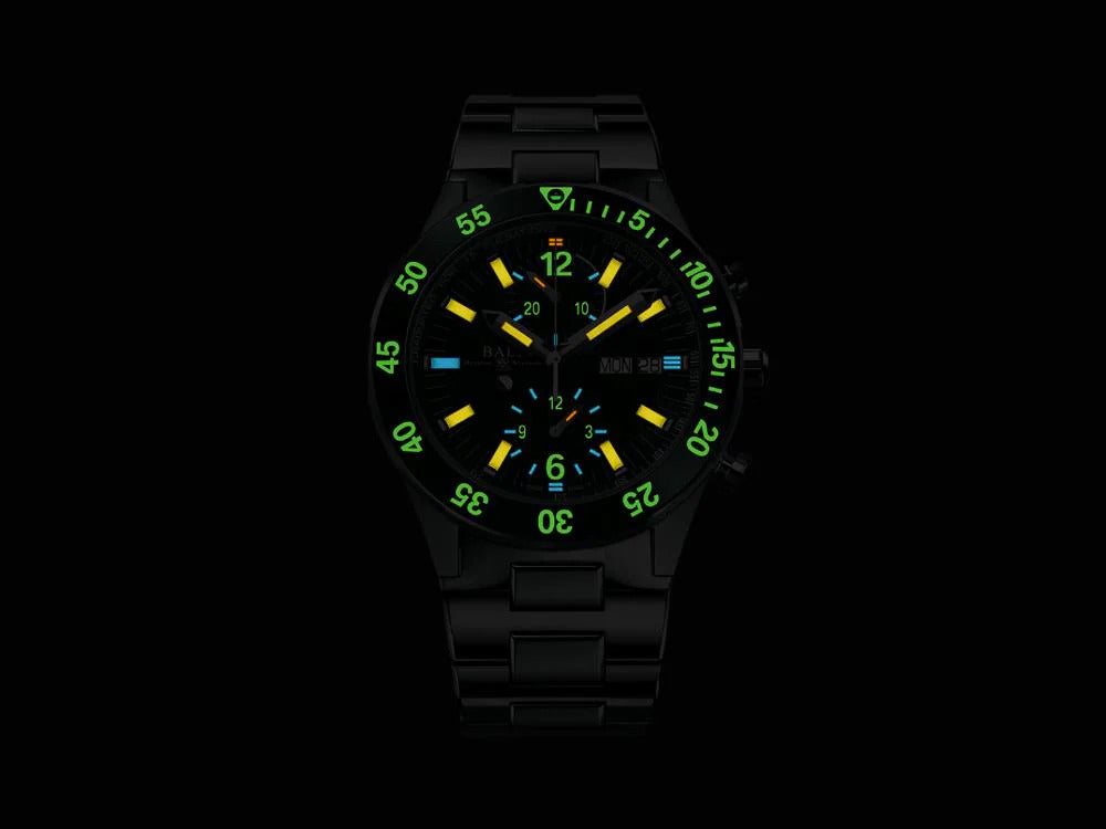 Montre Automatique Ball Roadmaster Rescue Chronograph, Vert, LE, DC3030C-S2-GR