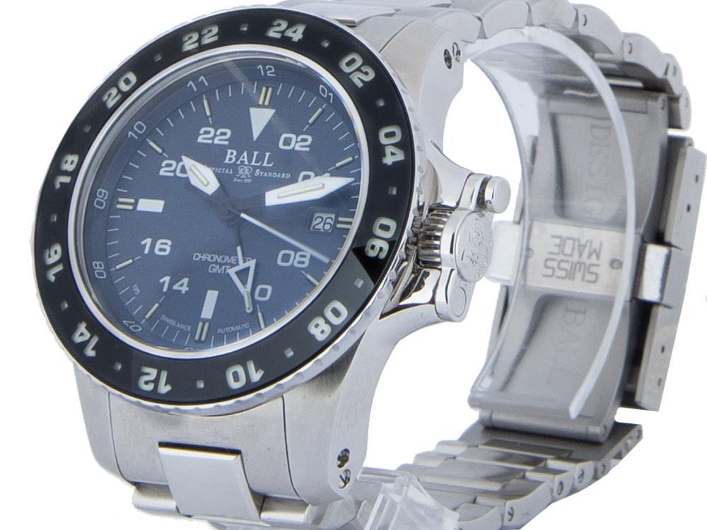 Montre Automatique Ball Engineer Hydrocarbon AeroGMT II, 42 mm, Chronographe