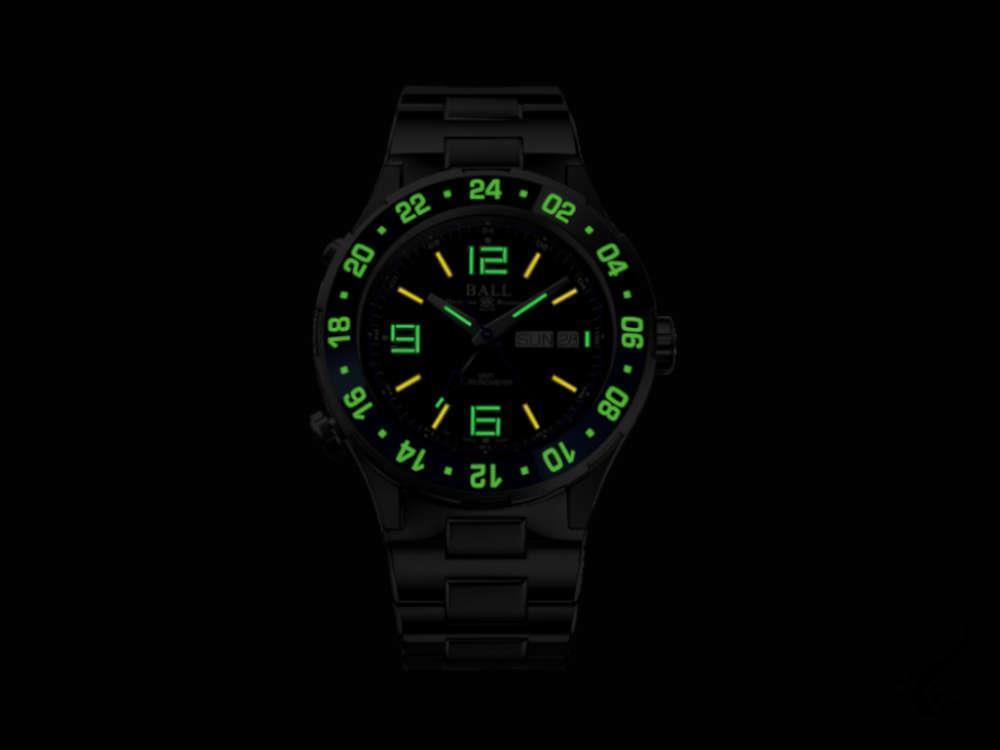 Montre Automatique Ball Roadmaster Marine GMT, Edition Limitée, DG3000A-S1CJ-BK