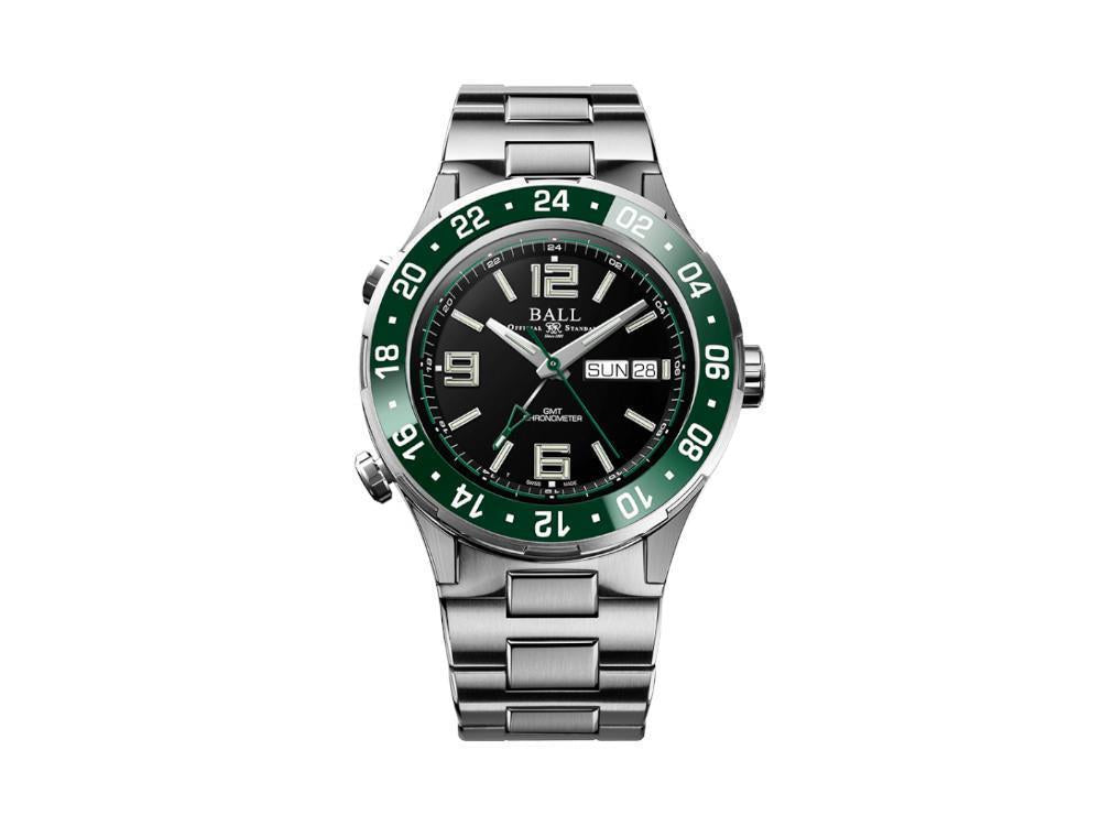 Montre Automatique Ball Roadmaster Marine GMT, Edition Limitée, DG3000A-S5C-BK