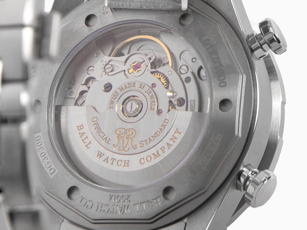 Montre Automatique Ball Roadmaster Marine GMT, Ed. Limitée, COSC, DG3030B-S4C-BE