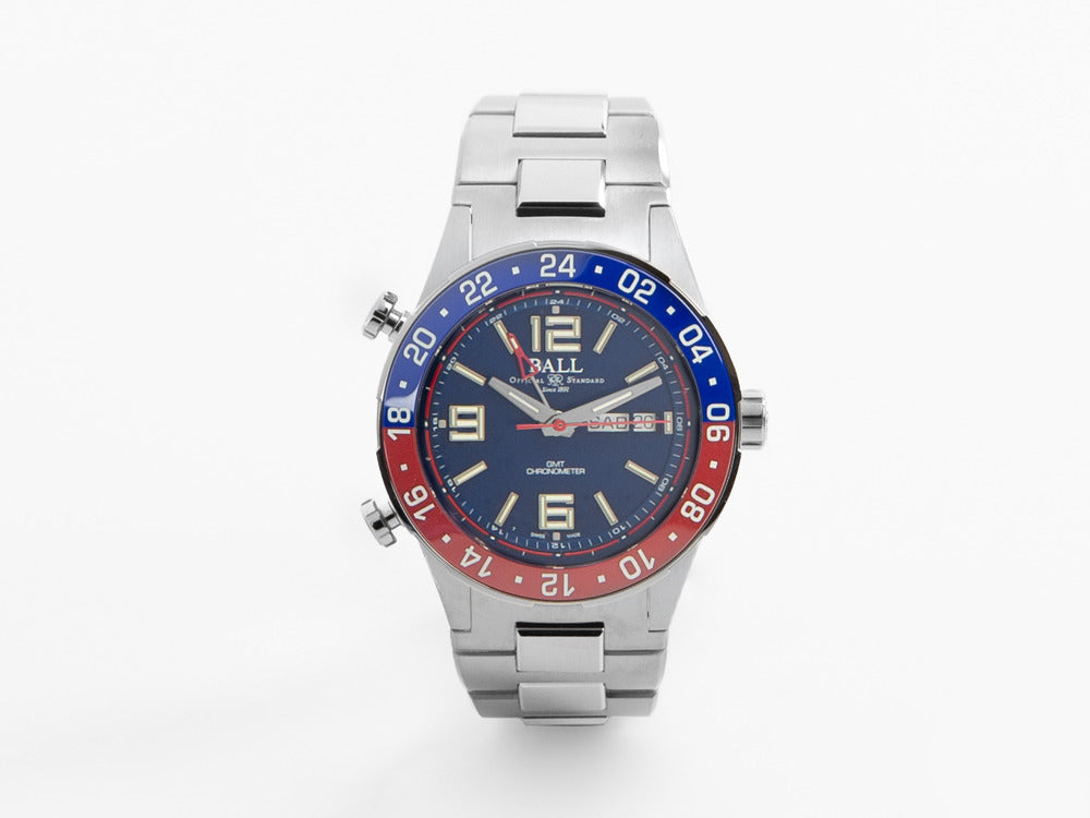 Montre Automatique Ball Roadmaster Pilot GMT, 40 mm, Ed. Limitée, DG3038A-S2C-BE