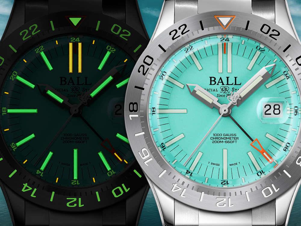 Montre Automatique Ball Engineer III Outlier GMT, Turquoise, 40mm DG9000B-S2C-TQ