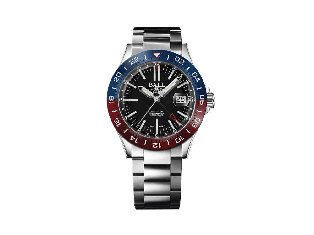 Montre Automatique Ball Engineer III Outlier GMT, Noir, 40 mm, DG9002B-S2C-BK