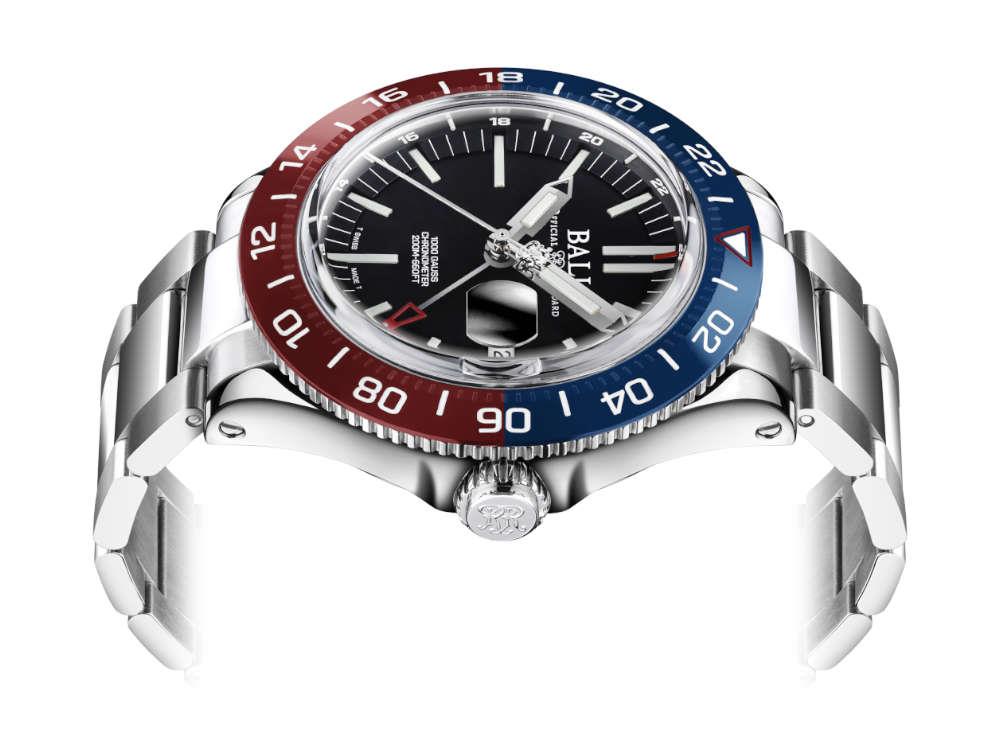 Montre Automatique Ball Engineer III Outlier GMT, Noir, 40 mm, DG9002B-S2C-BK