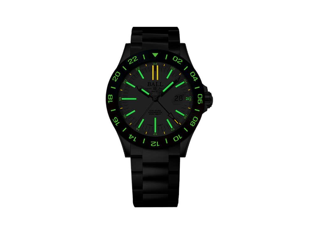 Montre Automatique Ball Engineer III Outlier GMT, Blanc, 40 mm, DG9002B-S2C-WH