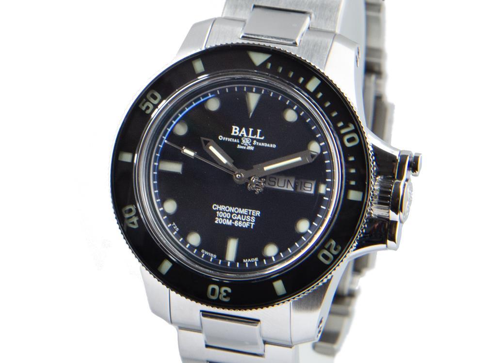 Montre Automatique Ball Engineer Hydrocarbon Original, 40 mm, DM2118B-SCJ-BK