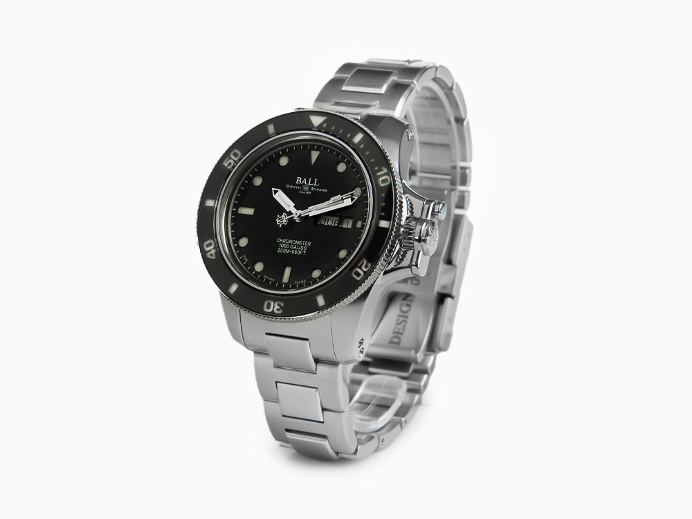 Montre Automatique Ball Engineer Hydrocarbon Original, Noir, DM2218B-SCJ-BK