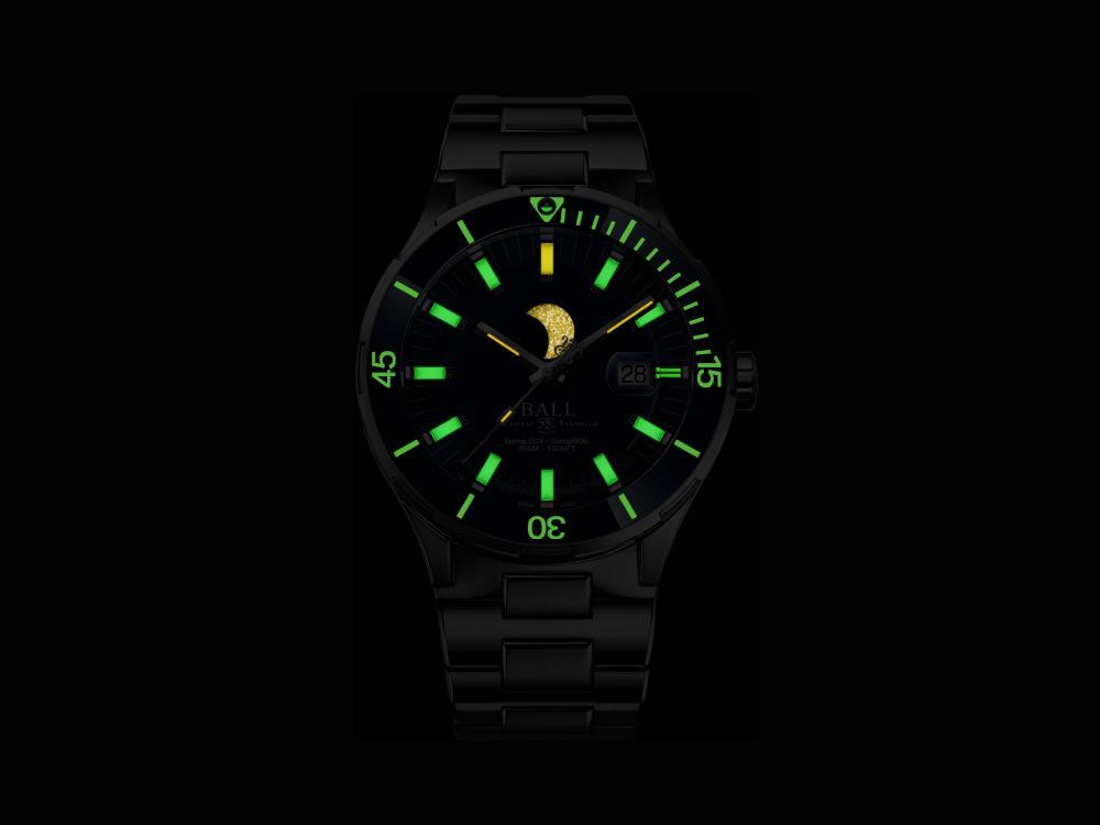 Montre Automatique Ball Roadmaster Challenger Moon Phase LE, DM3130B-S13J-BE