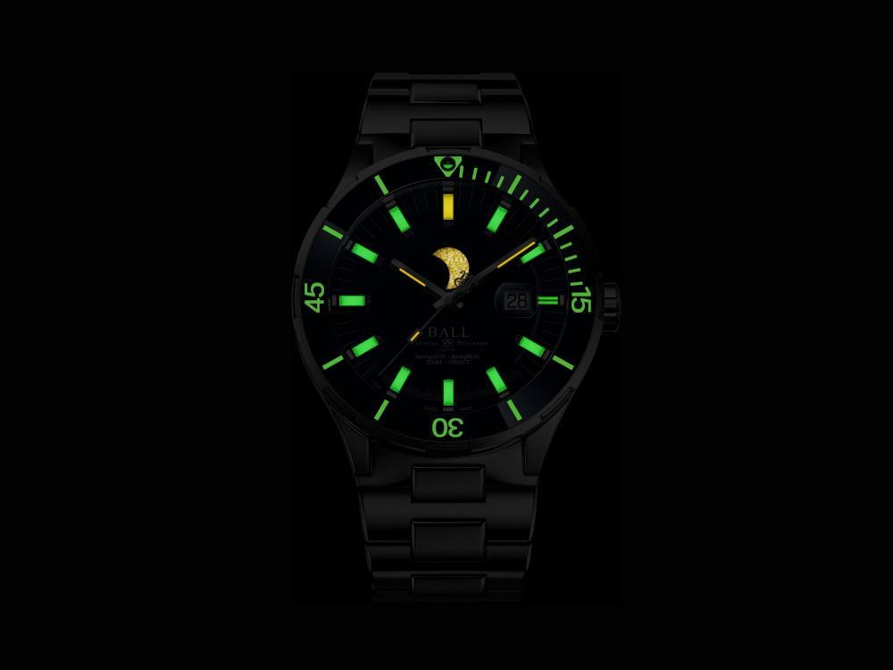 Montre Automatique Ball Roadmaster Challenger Moon Phase LE, DM3150B-S13J-BE