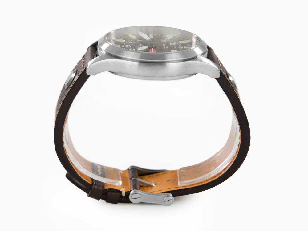 Montre Ball Engineer Master II Aviator GMT, Ball RR1201, Marron, GM1086C-LJ-BR