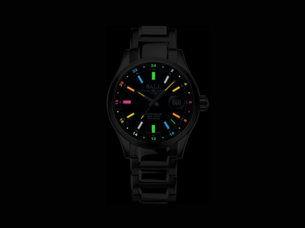 Montre Automatique Ball Engineer III Endurance 1917 GMT, 41mm, GM9100C-S2C-BER