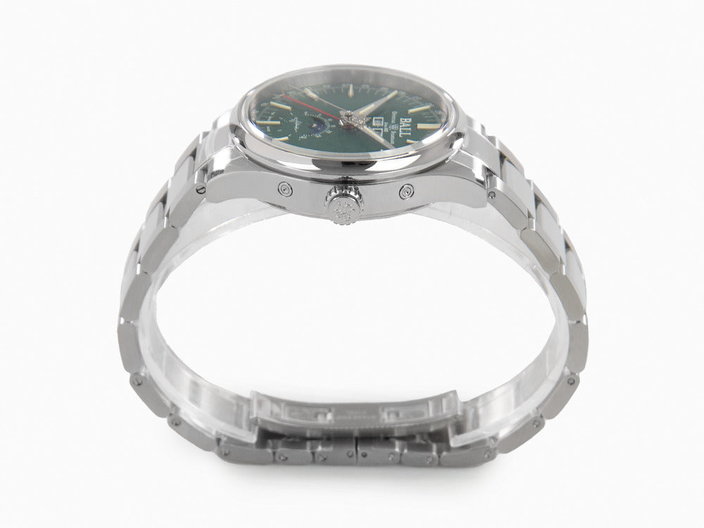 Montre Automatique Ball Engineer II Moon Calendar, Vert, 40mm, NM3016C-S1J-GR