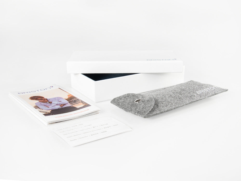 Montre Briston Clubmaster Classic Safari, Noir, 40 mm, 14140.PBAM.TS.5.NK