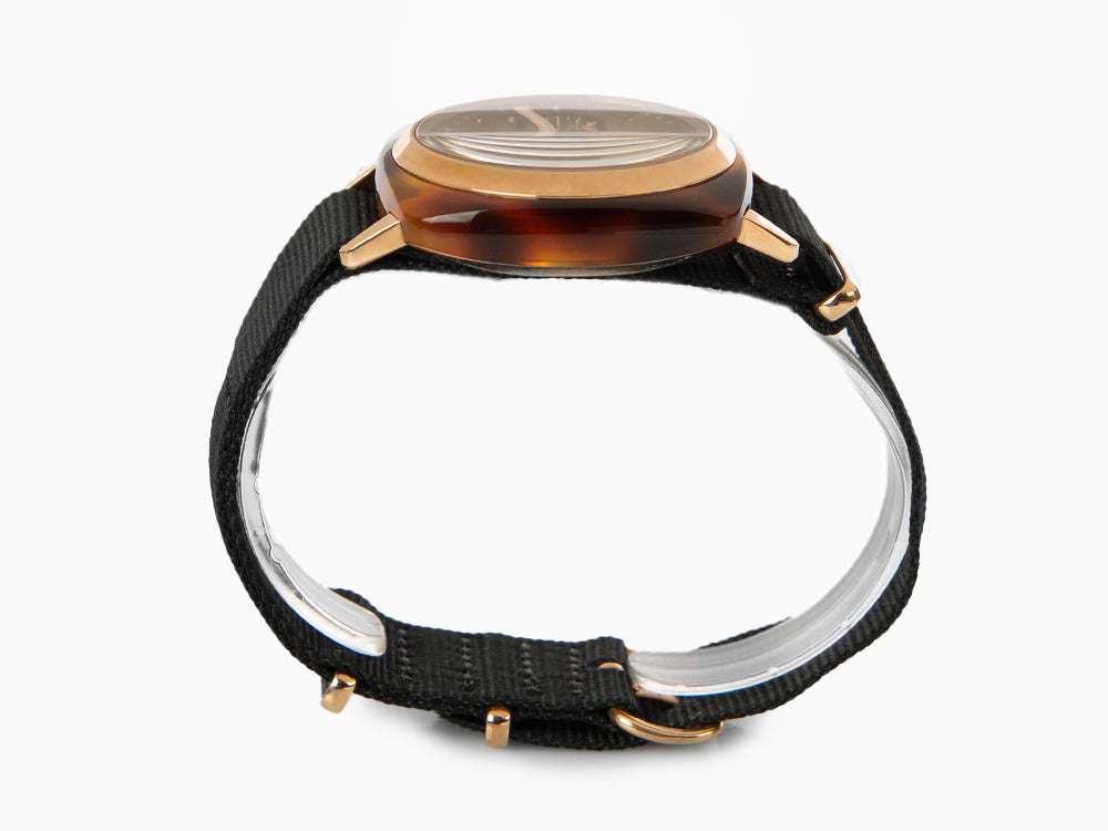 Montre à Quartz Briston Clubmaster Classic, PVD, Noir, 40 mm, 14140.PRA.T.1.NB