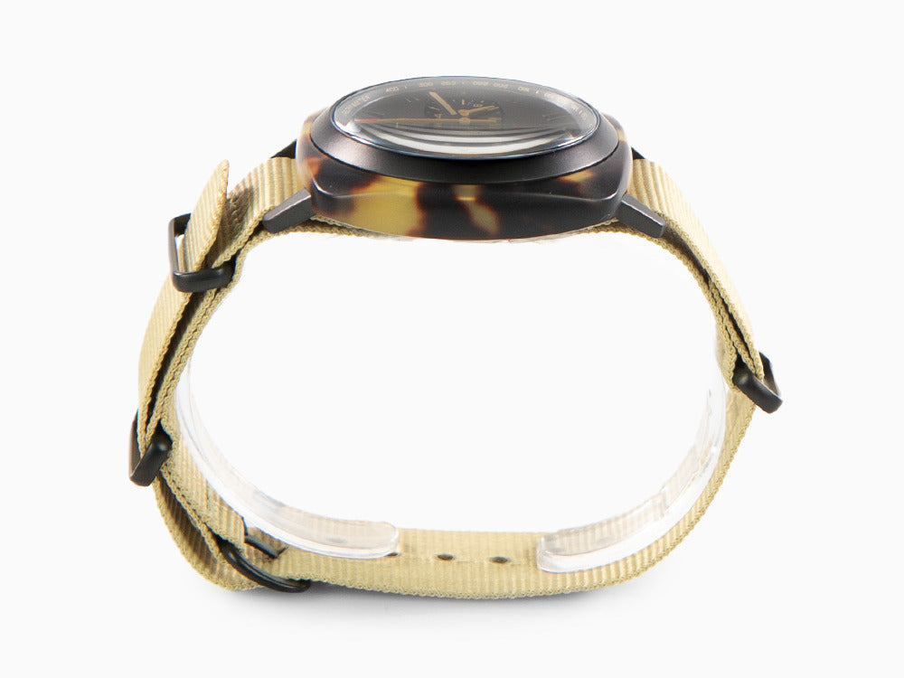 Montre à Quartz Briston Clubmaster Sport, Noir, 42 mm, 18142.PBAM.TSS.5.NK