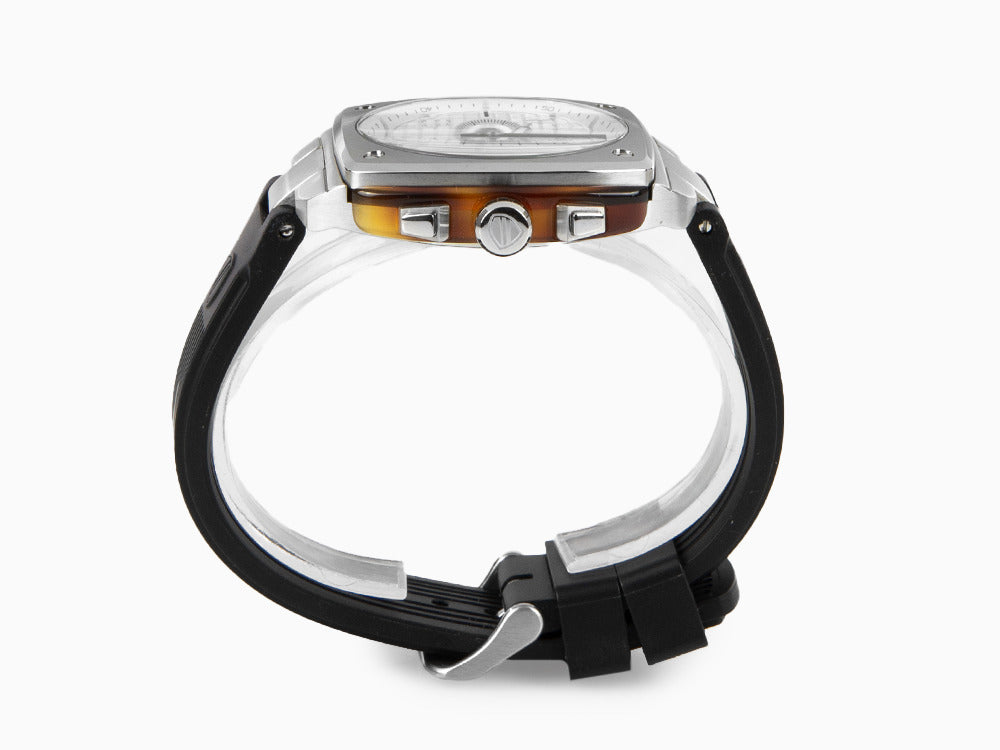 Montre à Quartz Briston Streamliner Urban, Blanc, 42 mm, 22142.S.T.2.RB