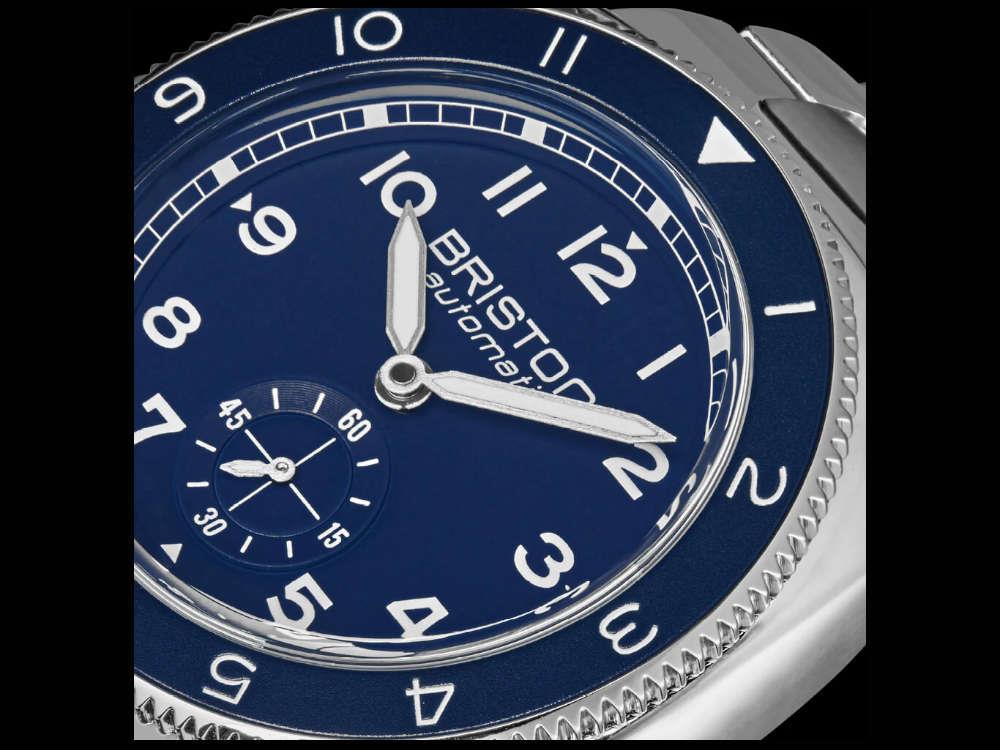 Montre Automatique Briston Clubmaster Legend Small Second, 241639.PS.L.15.SB