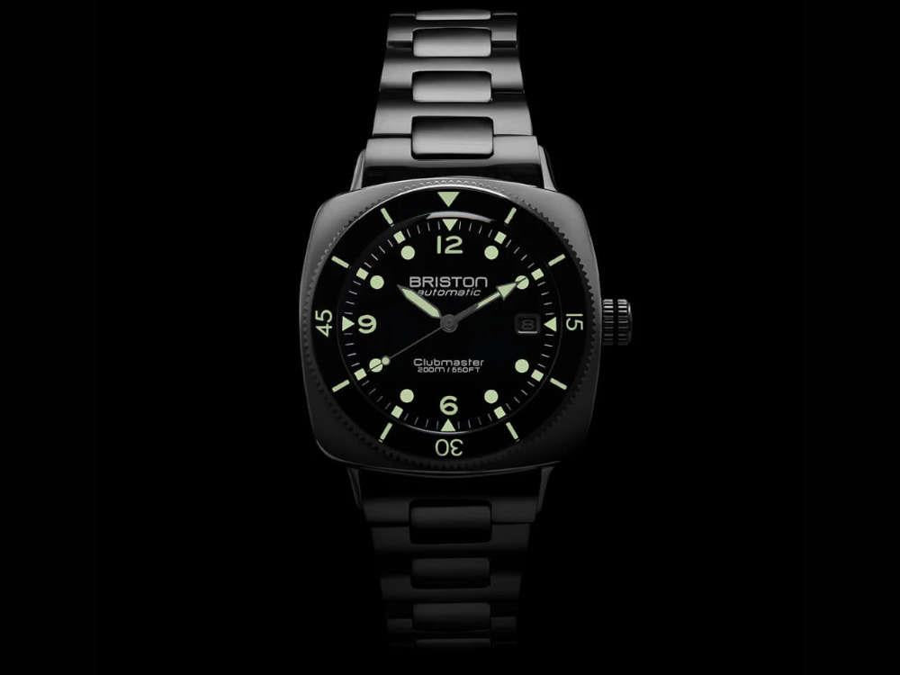 Montre Automatique Briston Clubmaster Legend Diver, Noir, 40mm 241740.PS.LD.1.SB