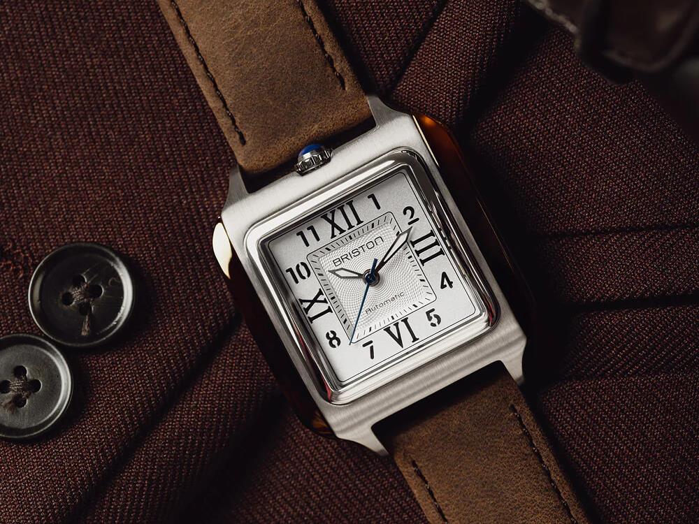 Montre Automatique Briston Streamliner Kennedy, Blanc, 36 mm, 251936.SA.T.2.C