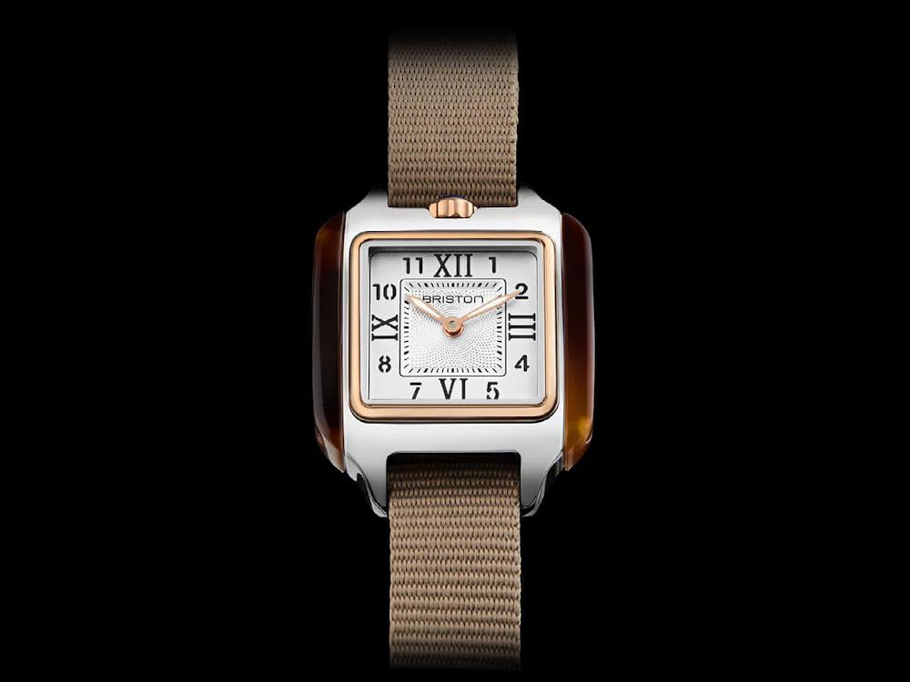 Montre à Quartz Briston Streamliner Kennedy Petite, Blanc, 252025.PRA.T.2.NT