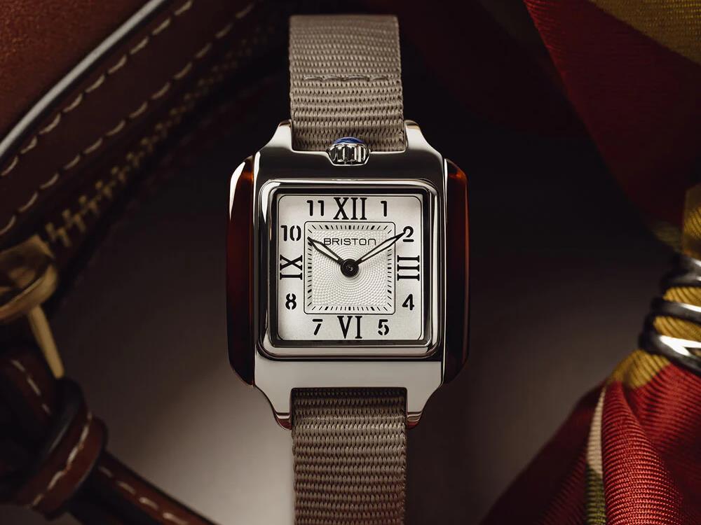 Montre à Quartz Briston Streamliner Kennedy, Blanc, 30 mm, 252030.SA.T.2.NT