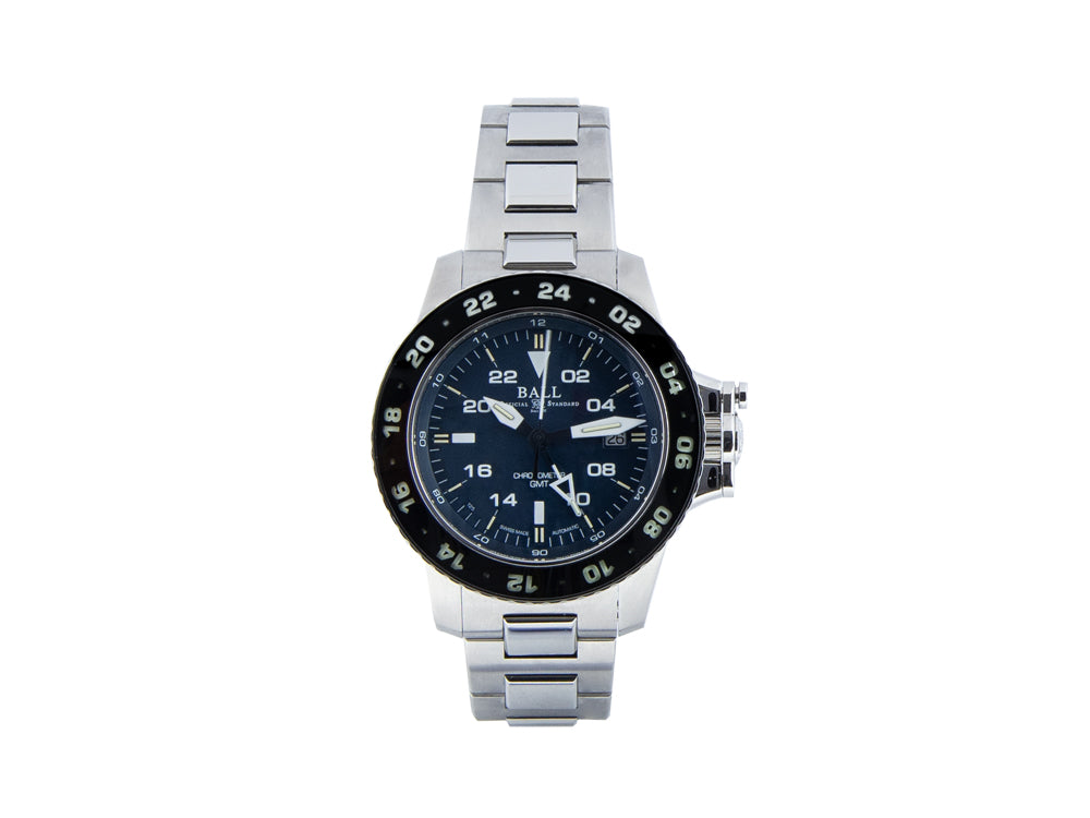 Montre Automatique Ball Engineer Hydrocarbon AeroGMT II, 42 mm, Chronographe