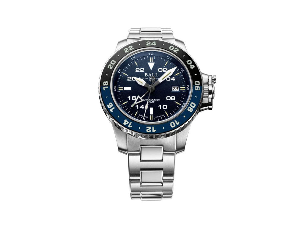 Montre Automatique Ball Engineer Hydrocarbon AeroGMT II, 42 mm, DG2018C-S10C-BE