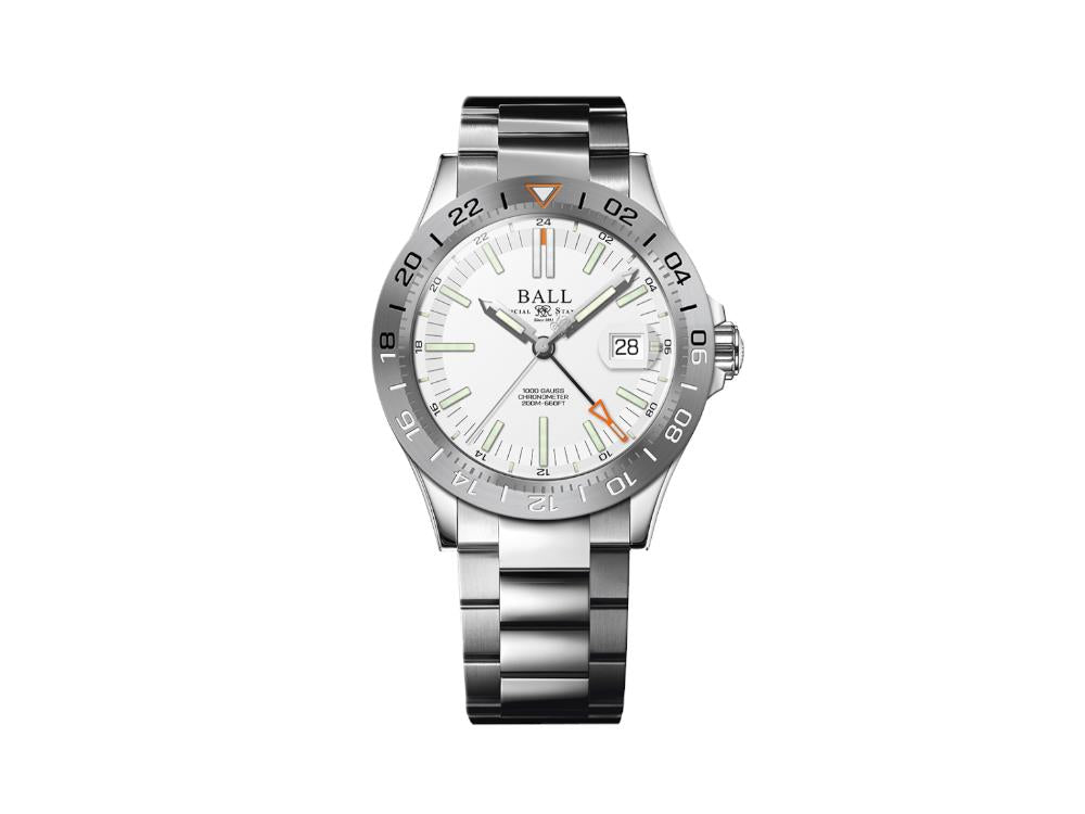 Montre Automatique Ball Engineer III Outlier, Blanc, 40 mm, DG9000B-S1C-WH