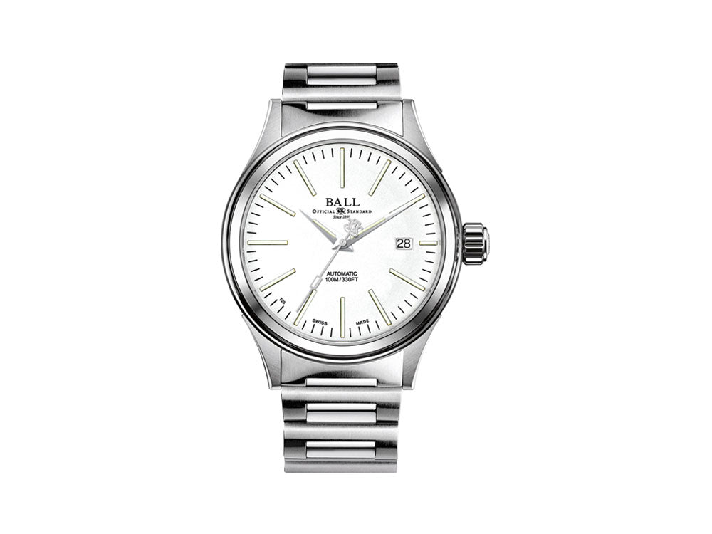 Montre Automatique Ball Fireman Enterprise, Ball RR1103, Blanc, NM2188C-S20J-WH