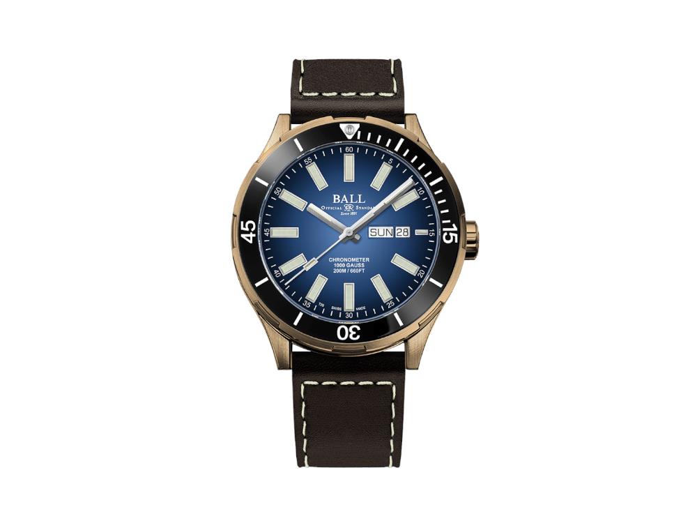 Montre Automatique Ball Roadmaster Marvelight Bronze, DM3070B-L3CJ-BER